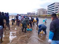 室見川シロウオ産卵場造成プロジェクト イベント 科学部 福岡工業大学附属 城東高等学校