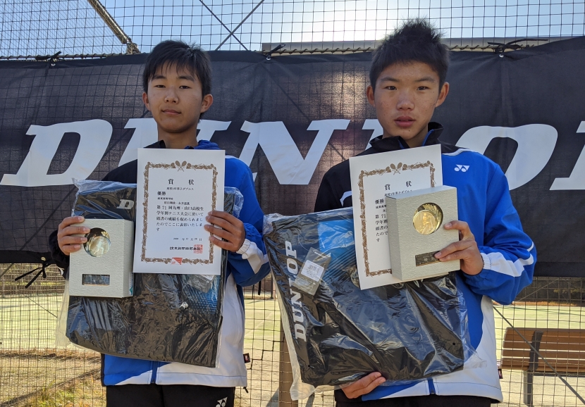 テニス 大会結果 優勝ほか 部活動 新着情報 福岡工業大学附属 城東高等学校